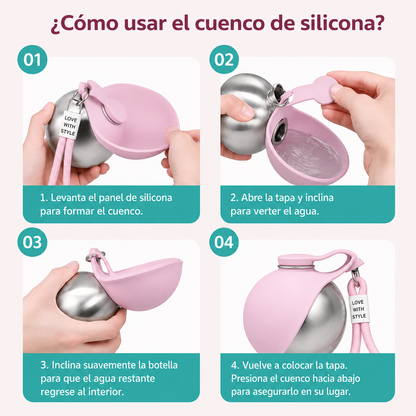 Bebedor Portátil para tu Mascota