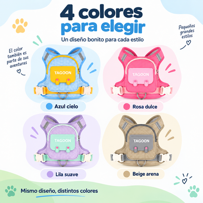 Dog Backpack Harness with Pocket