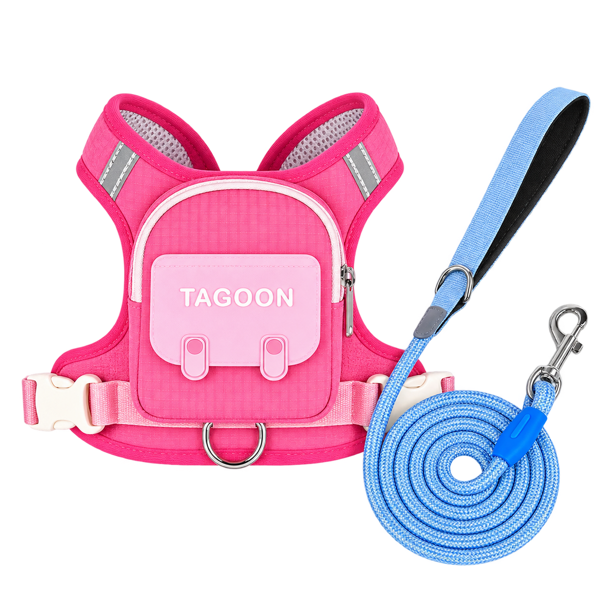 Dog Backpack Harness with Pocket