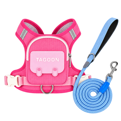 Dog Backpack Harness with Pocket