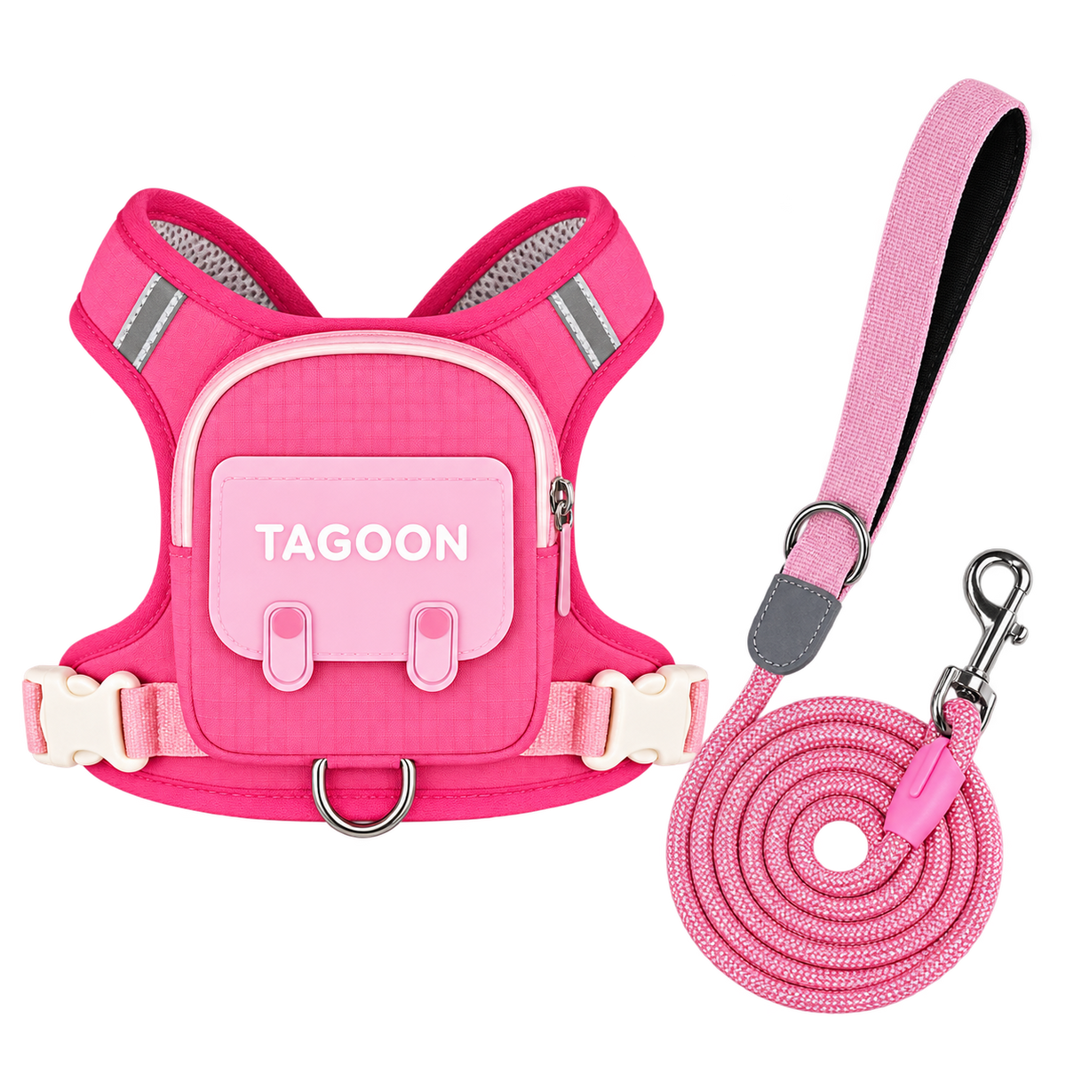 Dog Backpack Harness with Pocket