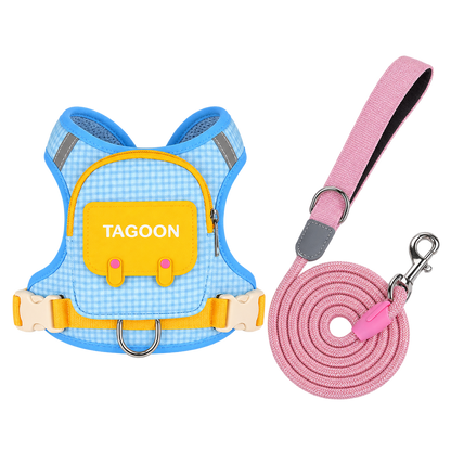 Dog Backpack Harness with Pocket