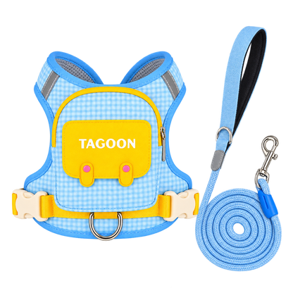 Dog Backpack Harness with Pocket