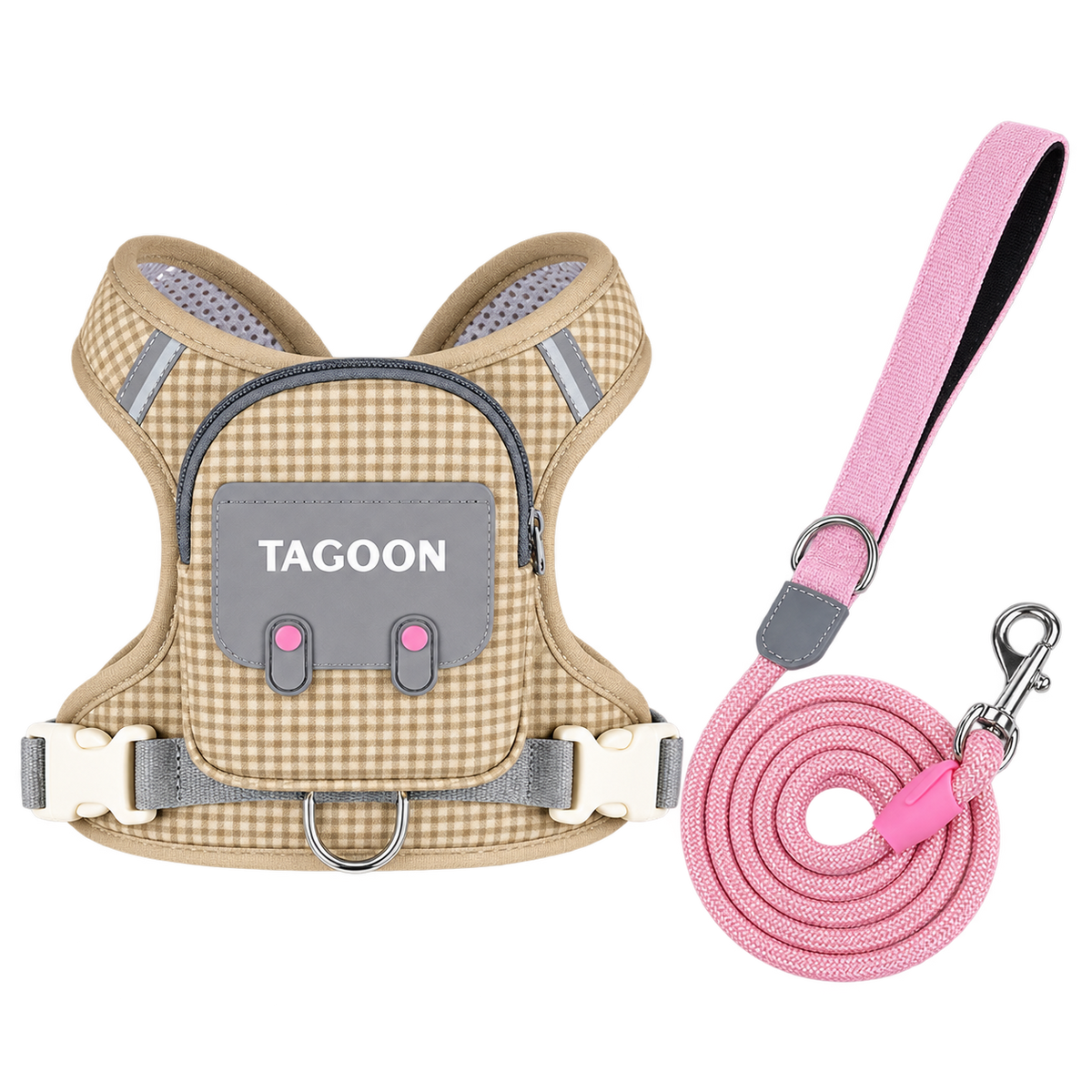 Dog Backpack Harness with Pocket