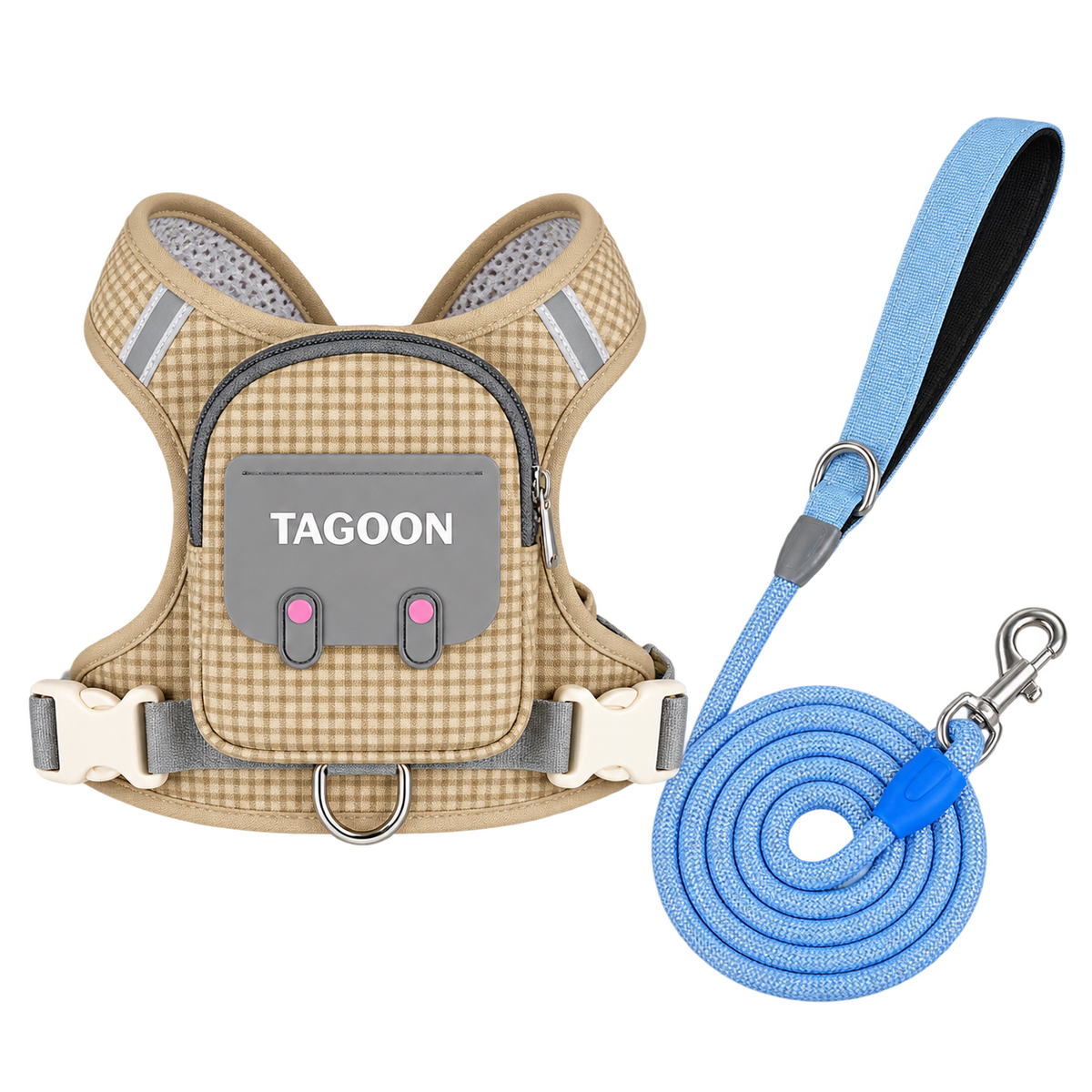 Dog Backpack Harness with Pocket