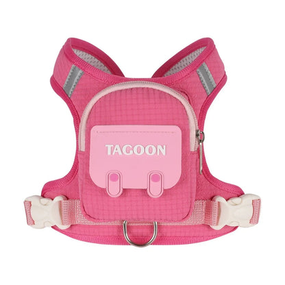 Dog Backpack Harness with Pocket