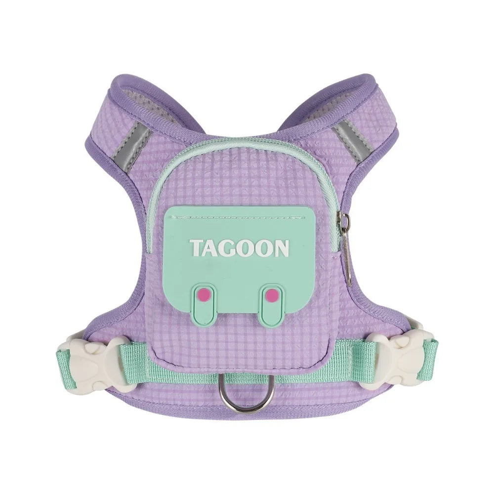 Dog Backpack Harness with Pocket